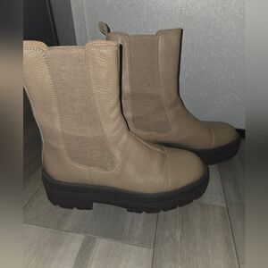 Sam Edelman Laguna Tan Leather Boots